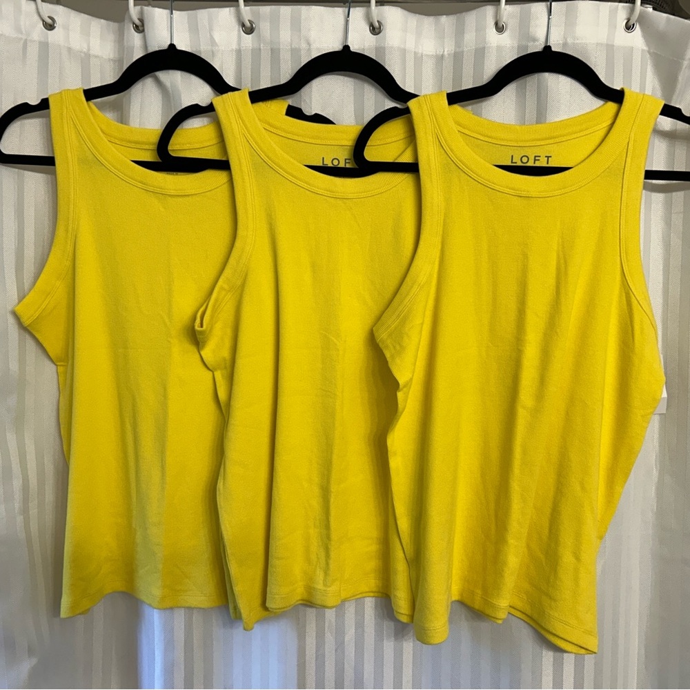 Loft Perfect Tank (Set of 3)- NWT